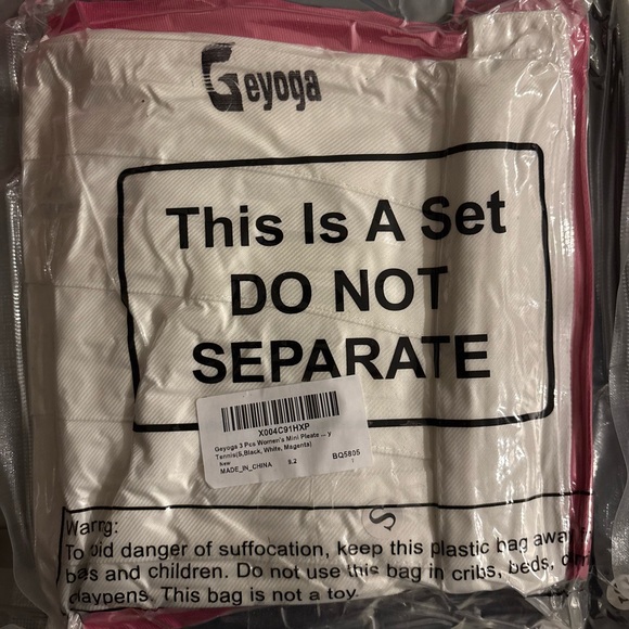 Pleated Skater Skirt - Black, White, Pink set of 3 tennis skirts NWT - Picture 8 of 8